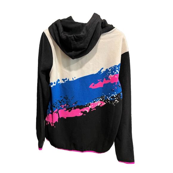 Chubbies Multicolor The Retro Splash Low Pile Hoodie Women's Sweater Size M - Picture 2 of 6